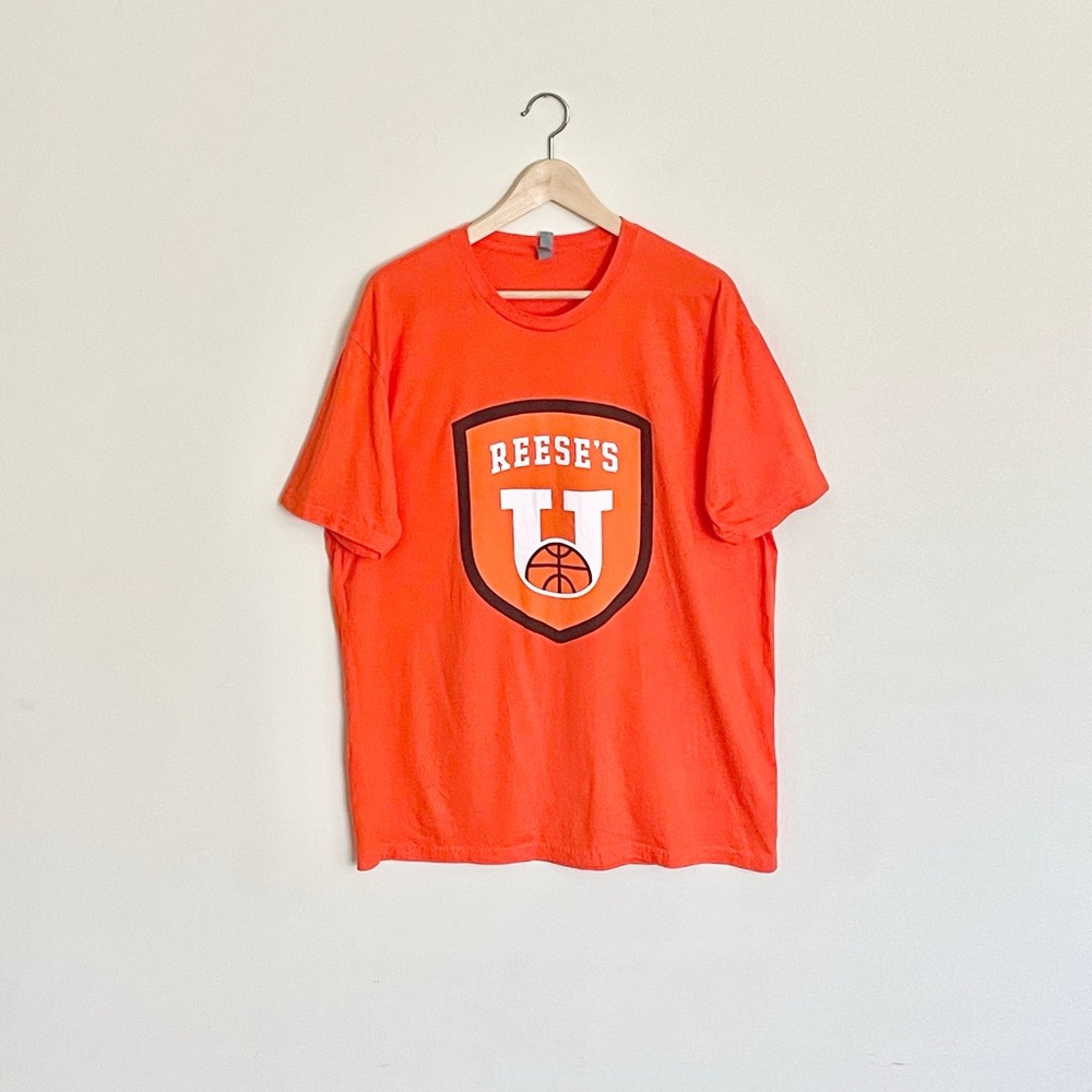 NEW Reese’s U Basketball Orange Promo T Shirt Adult size XL